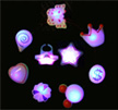 Flashing Rings Assorted Shapes
