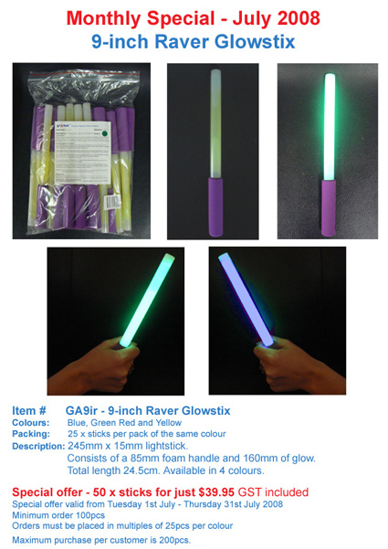 Glowstix Australia